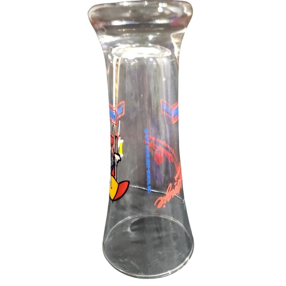 Vintage 1987 Spuds Mackenzie Bud Light Beer Pilsner Glass Barware Collectible - Picture 3 of 16